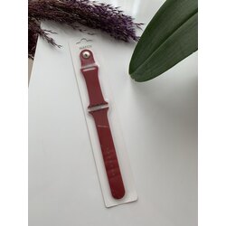 Apple Watch koyu kırmızı renk Kordon