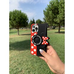 Minnie Mouse Askılıklı Model Silikon Kılıf