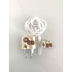 Ayıcıklı Şarj ve Kablo Koruma Başlıkları