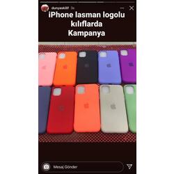 iPhone 11 logolu lasman kılıf
