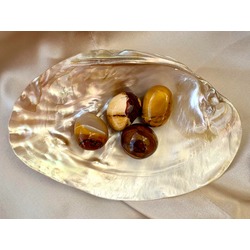 Tamburlanmış Mokait Jasper