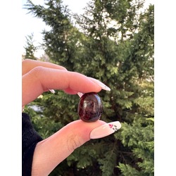 Tamburlanmış Lal/Garnet Taşı