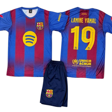 ÇOCUK BEDEN ( 4- 12 ) YAŞ ARASI LAMİNE YAMAL BARCELONA