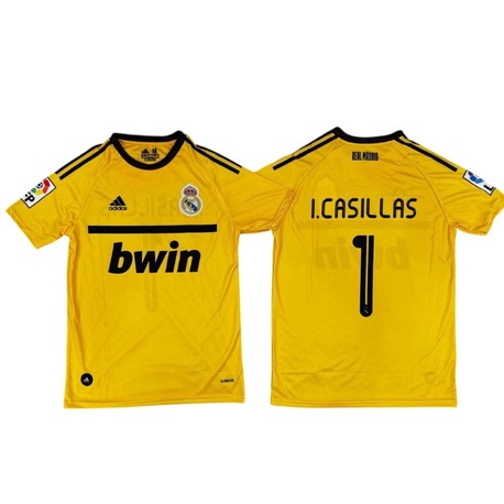 İker Casillas 2011-12 Sezonu R.Madrid Nostalji Kısa Kollu Retro Kaleci Forması