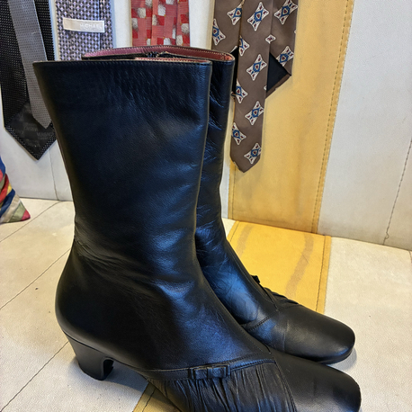 Lady D. Leather Boots