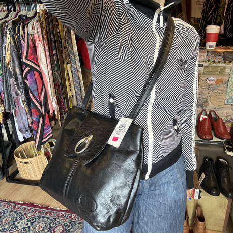 Black Leather Bag