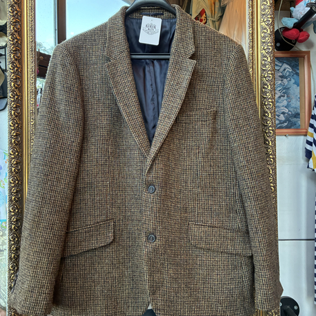 80's Wool Plaited Blazer