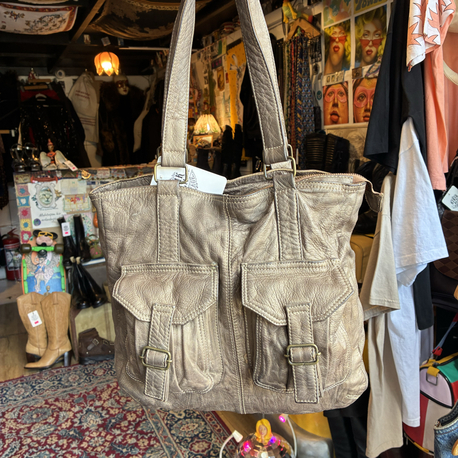 90's Messenger Leather Bag