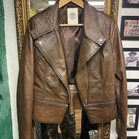 Dark Brown Leather Jacket