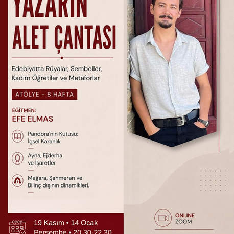 YAZARIN ALET ÇANTASI