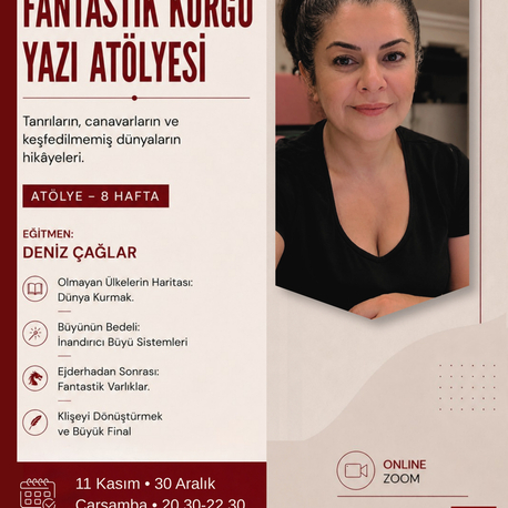 FANTASTİK KURGU YAZI ATÖLYESİ