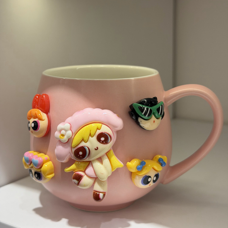 Powerpuff Girls Charmlı Kupa