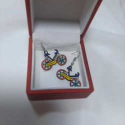 Retro Tarz Küpe Çeşitleri Bisiklet