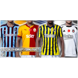 4 Büyükler Konsept Forma Paketi
