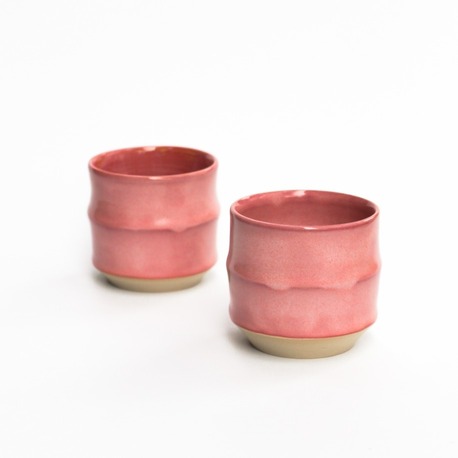 Bambu Formlu Bardak - Pale Ember