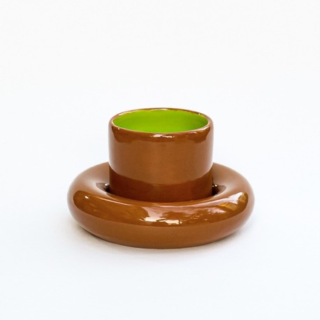 Bonbon Tabaklı Fincan - Kiwi Renkleri