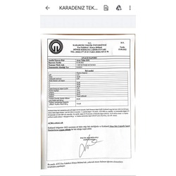 2022 YILI KARADENİZ TEKNİK ÜNİVERSİTESİ ONAYLI ANALİZ RAPORUMUZ ARILIĞIMIZ MARKA TESCİL BELGEMİZ 