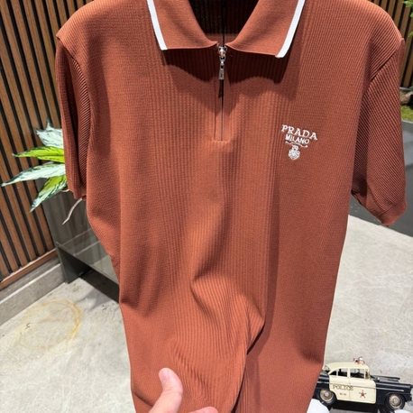 Prada Premium Triko Polo Yaka