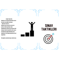 Sınav Taktikleri El Broşürü