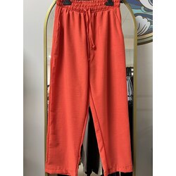 Nar çiçeği Balon model Keten pantolon
