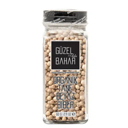 Güzel Ada Gıda Organik Tane Beyaz Biber 60 Gr