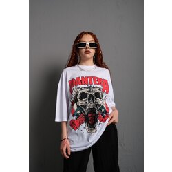 Oversize Baskılı T-shirt