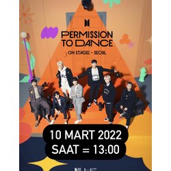 10 MART/  BTS PTD on Stage - Seoul Online Konser 