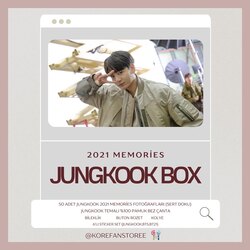 JUNGKOOK BOX 2021 MEMORİES 