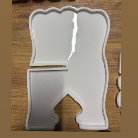 30 cm Rahle kalıbı tek