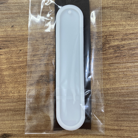 14 cm oval kitap ayracı yer imi kalıbı silikon kalıp