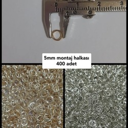 5mm gold halka 400 adet