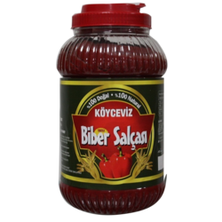 KÖYCEVİZ BİBER SALÇA 4500 GR TATLI