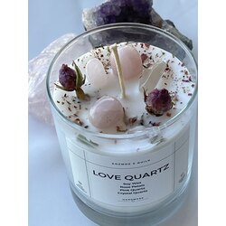 Love Quartz Candle