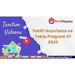 Teklif Hazırlama ve Takip Program V1 2023