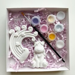 Hediyelik Mini Kutu Unicorn Boyama Seti