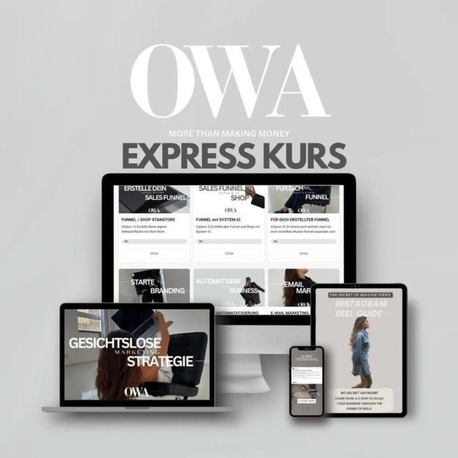 OWA | Online Wealth Academy Kurs ( Türkçe / Deutsch / English)