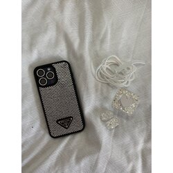 Prada Telefon ve Şarj Kılıf Seti