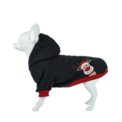 Yılbaşı Geyik Nakışlı Sweatshirt Küçük Irk