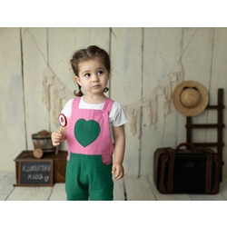 Keten Salopet - Rose Pink Dream