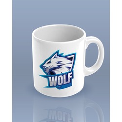 "Wolf" Tasarım Kupa Bardak