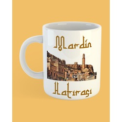 "Mardin Hatırası" Özel Tasarım Kupa Bardak