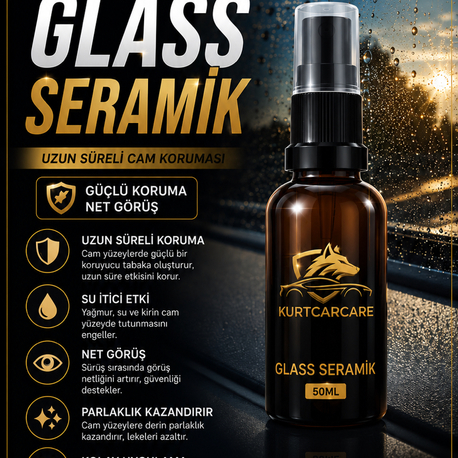 KurtCarCare Glass seramik 50 Ml