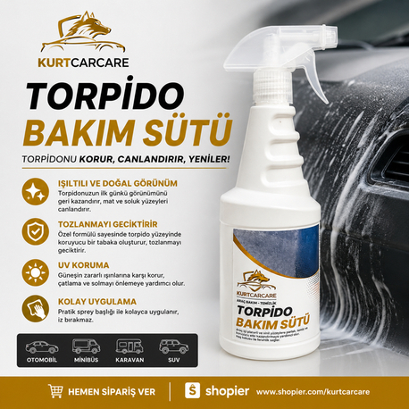 KurtCarCare Torpido Sütü