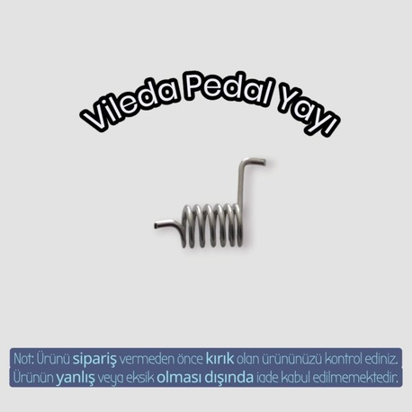 1. Kalite Vileda Tamir Pedal Yayı Yeni Seri