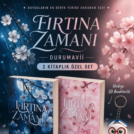 Vera Kitap Fırtına Zamanı 1 - Fırtına Zamanı 2 | Koleksiyonluk Poster | Duru Mavii