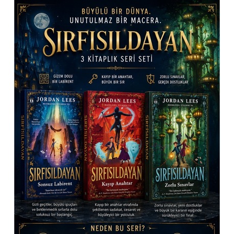 Büyülü Macera Seti / Sırfısıldayan 1-2-3 / Sonsuz Labirent / Zorlu Sınavlar / Kayıp Anahtar