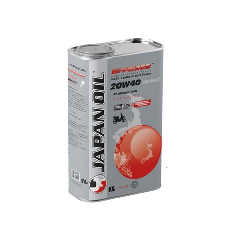 JAPAN OIL BI-POWER 20W40 4T Motosiklet Motor Yağı (1 Litre)