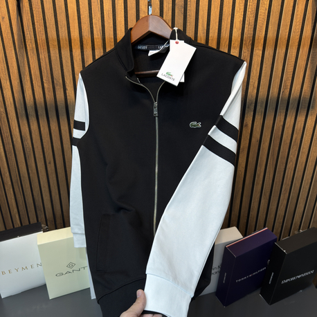 Lacoste Tam Fermuarlı Ceket