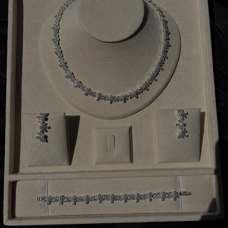 PAPATYA model(kolye/küpe/bileklik)