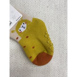 1 YAŞ BEBEK KAYDIRMAZ HAVLU ÇORAP